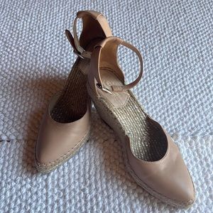 Loeffler Randall Milly Espadrille Tan Wedges